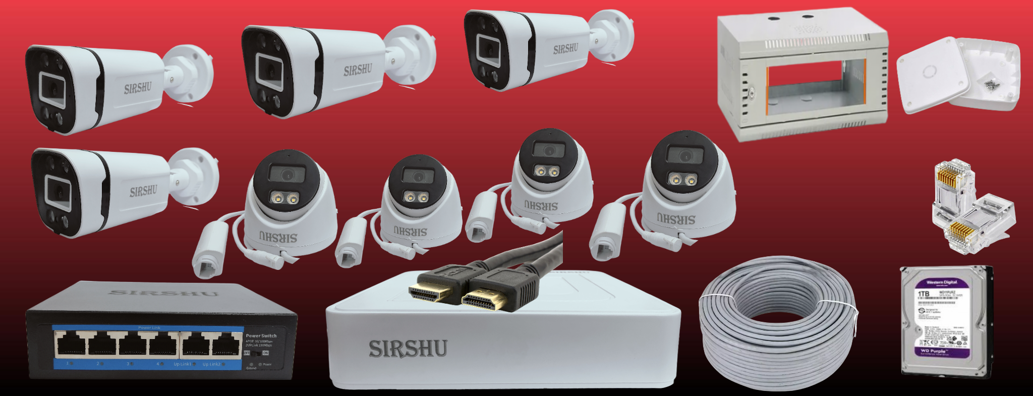 8 Camera Package with Installation